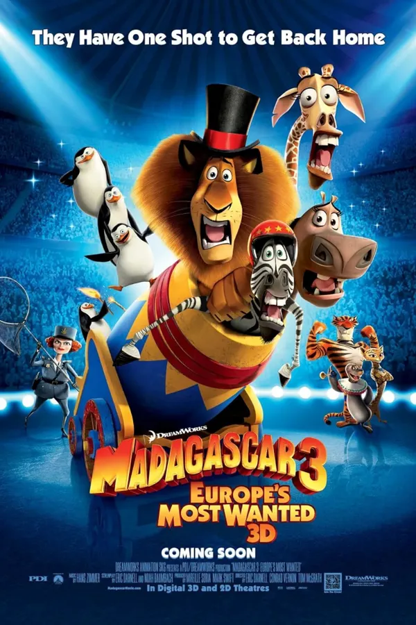 مدغشقر: المطلوبون في أوروبا الجزء الثالث - Madagascar 3: Europes Most Wanted 2012